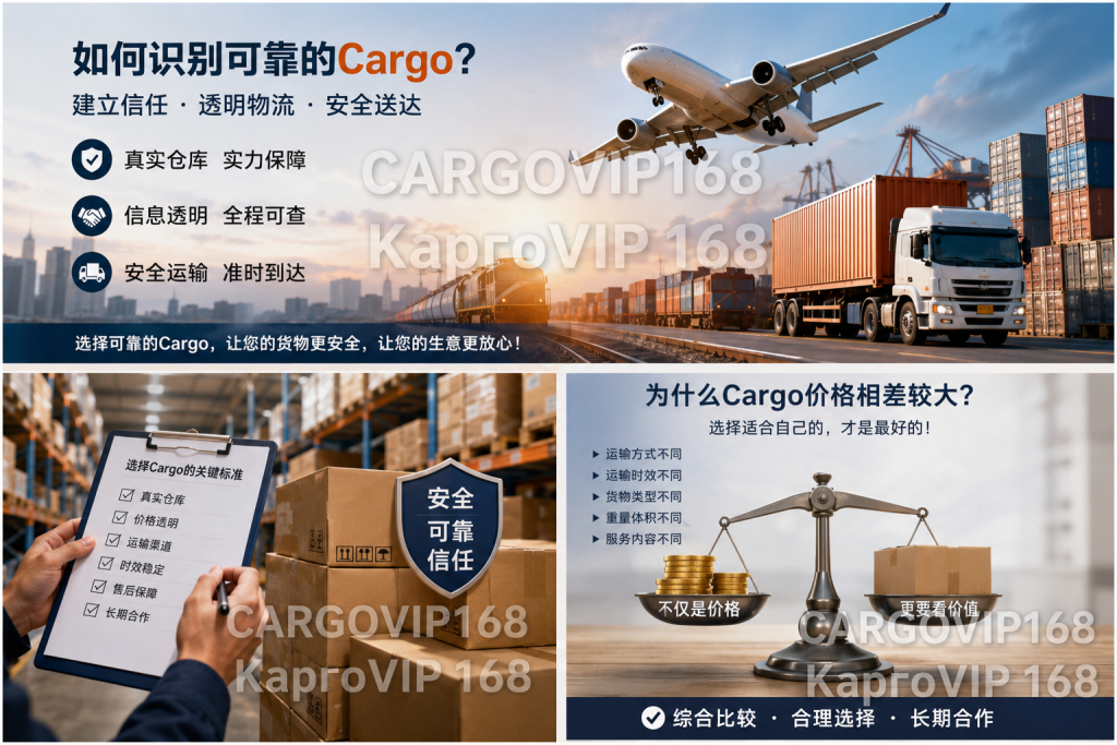 如何识别可靠的Cargo运输公司：从骗局识别、信任建立到价格差异与正确选择