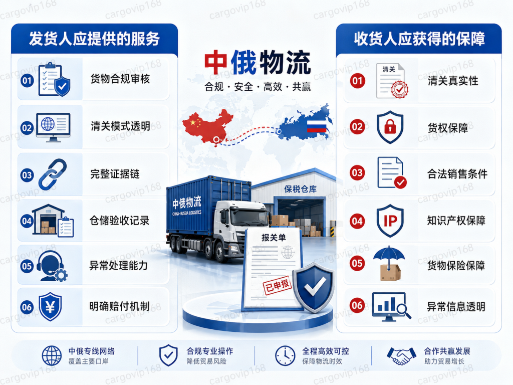 中俄跨境物流环境下发货人与收货人的责任、保障及合规风险研究